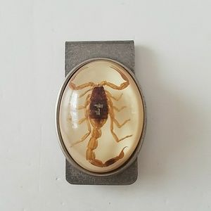 GASOLINE GLAMOUR money clips white scorpion